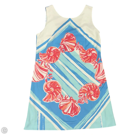 Dress Designer By Lilly Pulitzer In Blue & White, Size: M