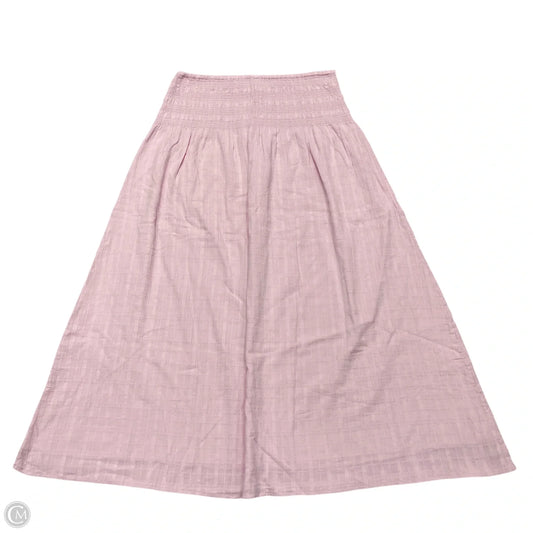 Skirt Midi By American Eagle In Purple, Size: M