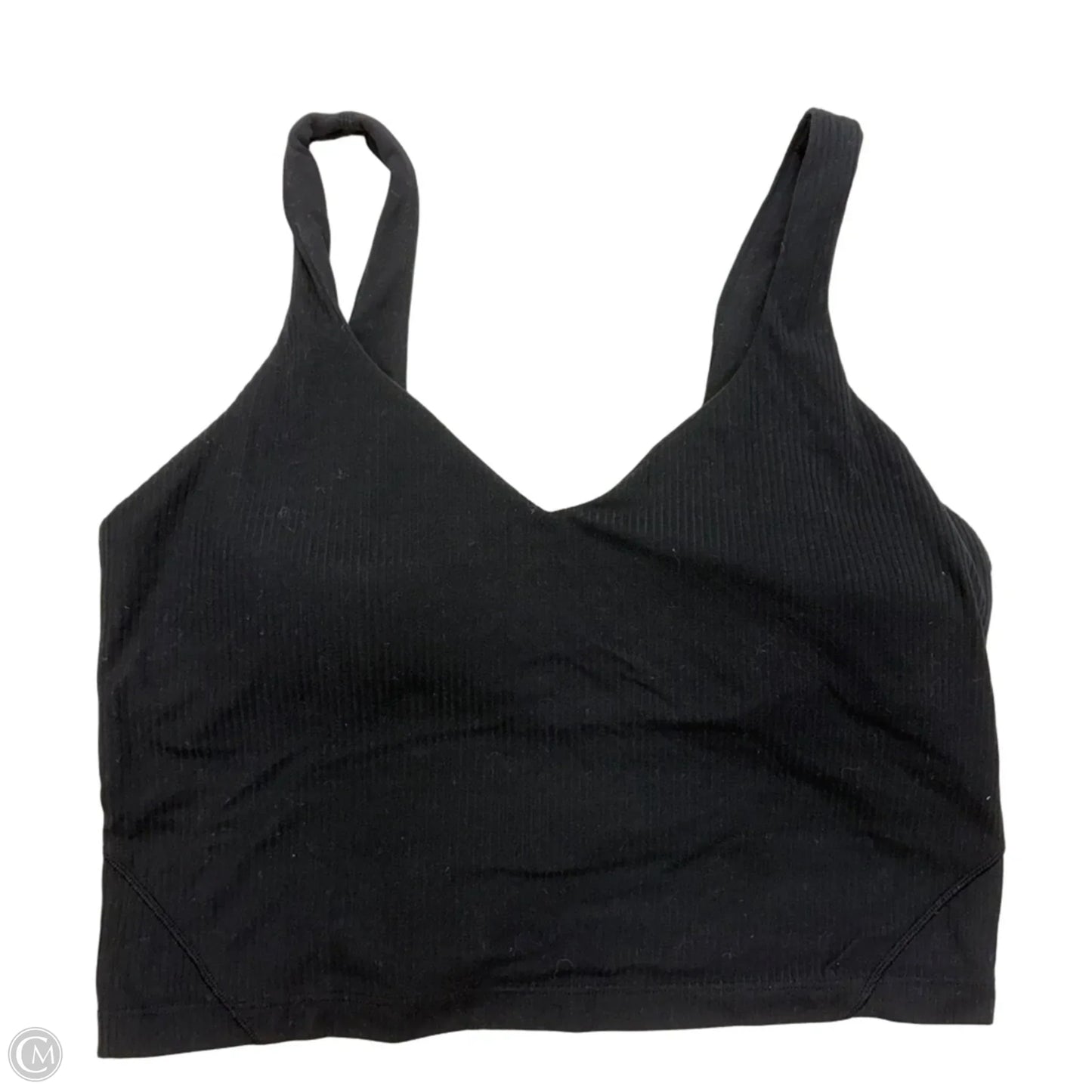 Athletic Bra By Lululemon In Black, Size: M