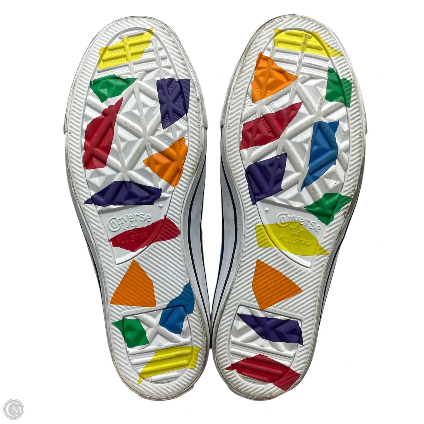 Shoes Sneakers By Converse In Rainbow Print, Size: 7