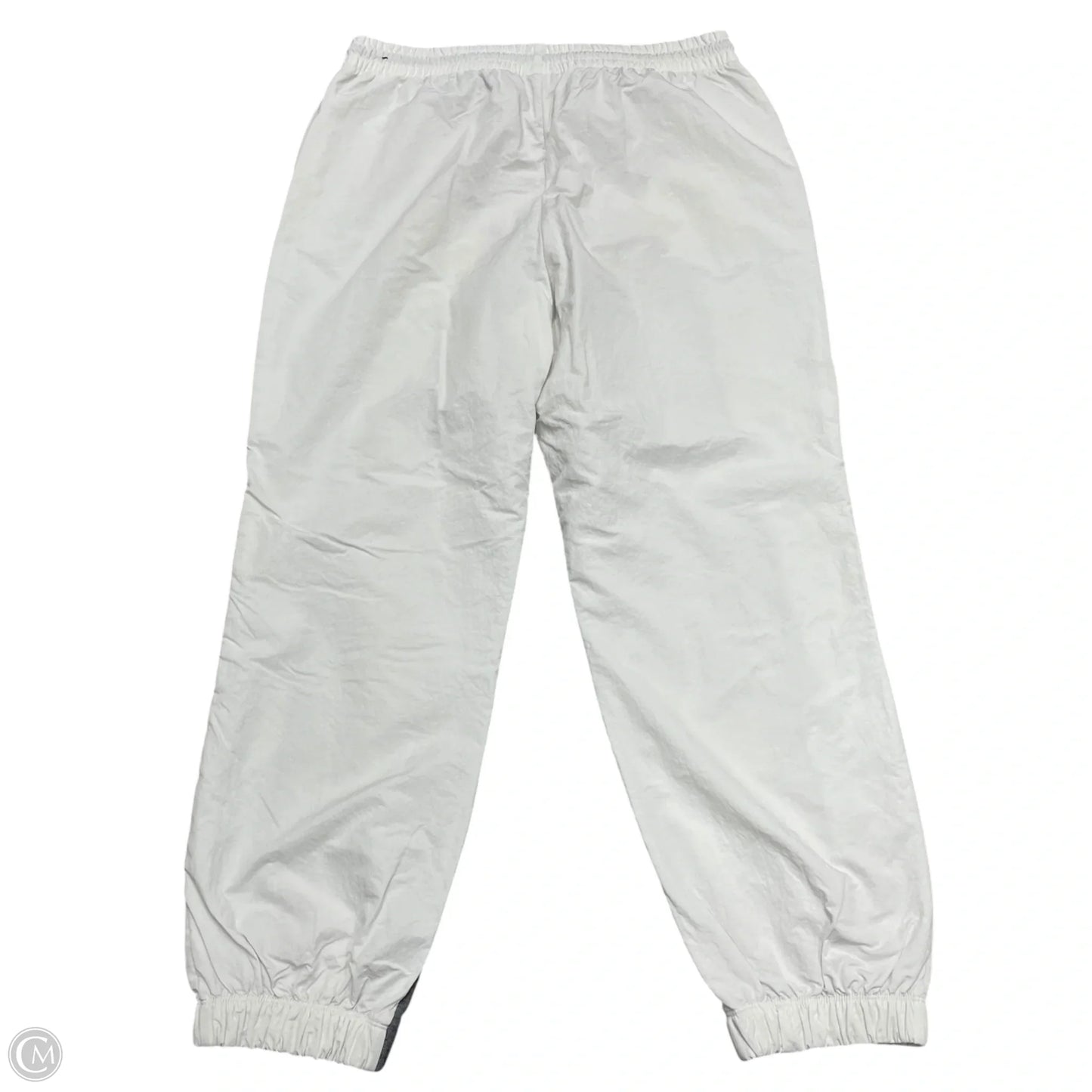 Athletic Pants By Nike In Grey & White, Size: L