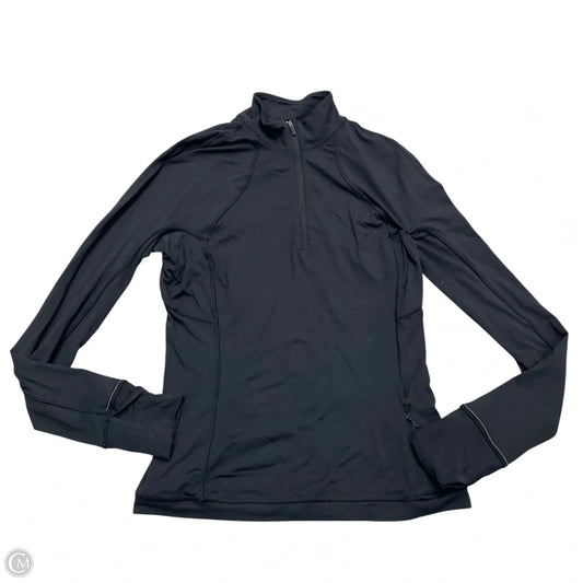 Athletic Jacket By Lululemon In Black, Size: M