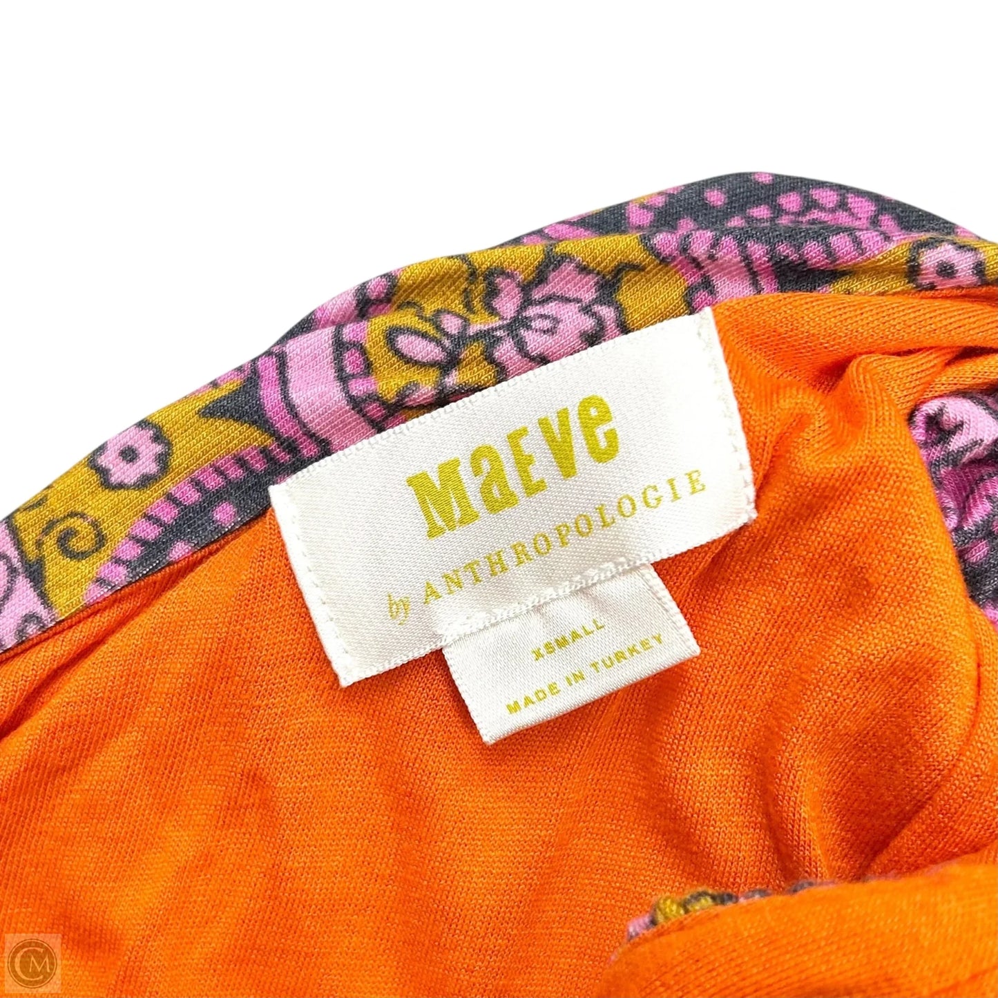 Dress Casual Maxi By Maeve In Orange & Purple, Size: Xs