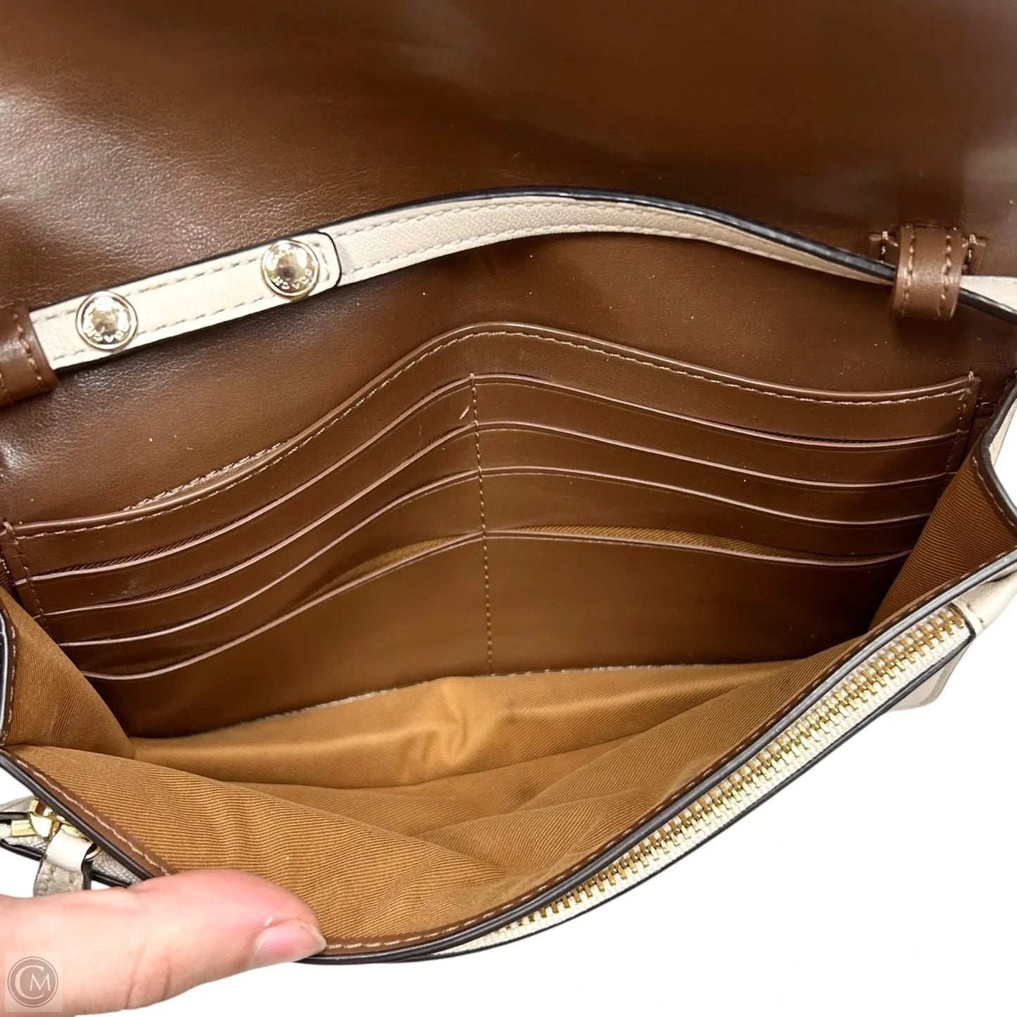 Crossbody Designer By Coach, Size: Small