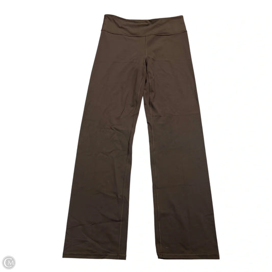 Athletic Leggings By Athleta In Brown, Size: L