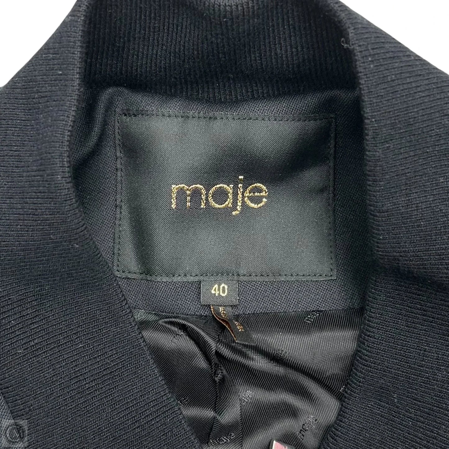 Jacket Other By Maje In Navy, Size: M