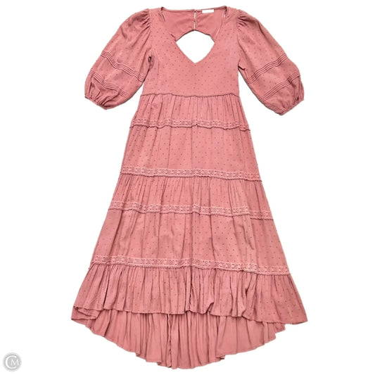 Dress Casual Maxi By Lovestitch In Mauve, Size: S