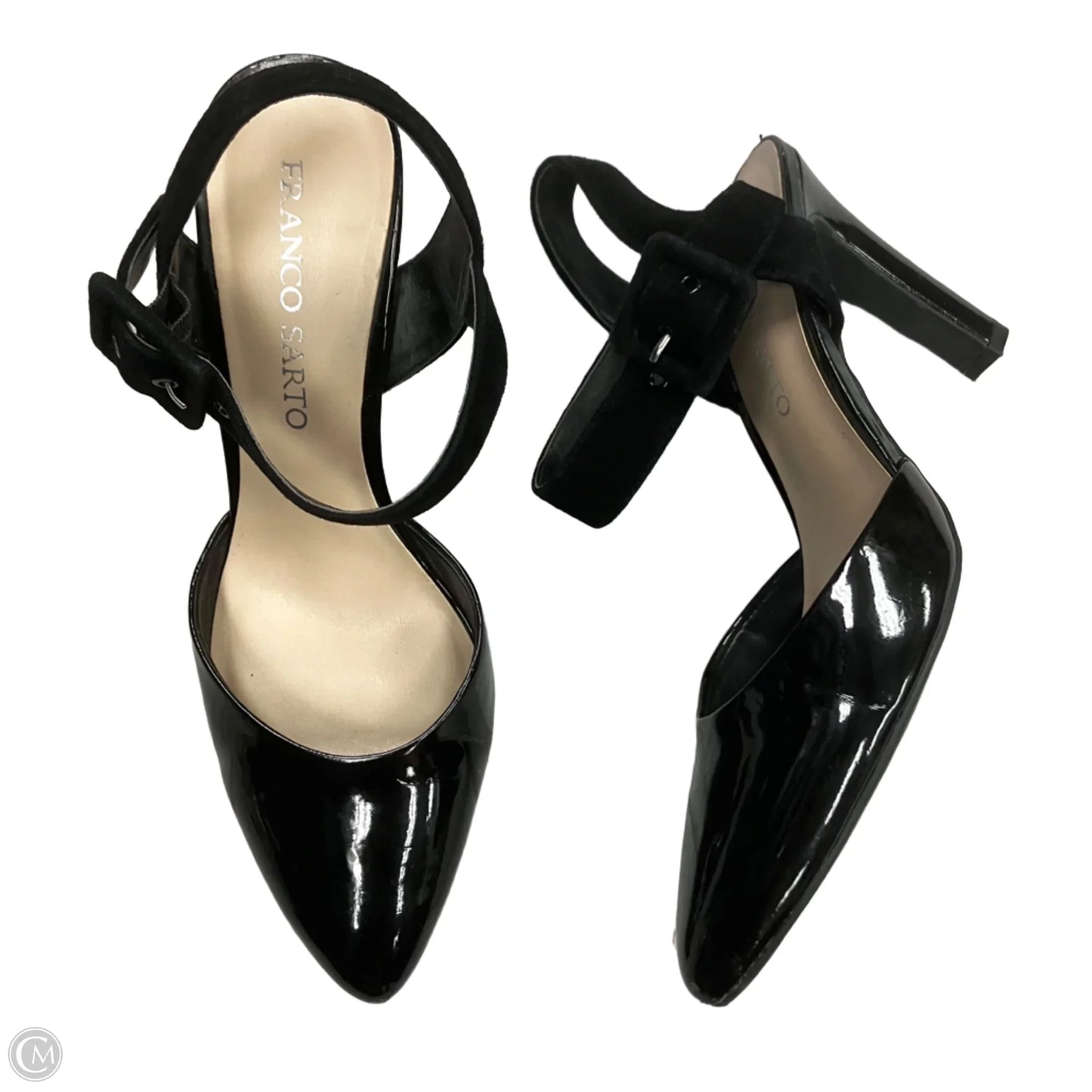 Shoes Heels Stiletto By Franco Sarto In Black, Size: 8