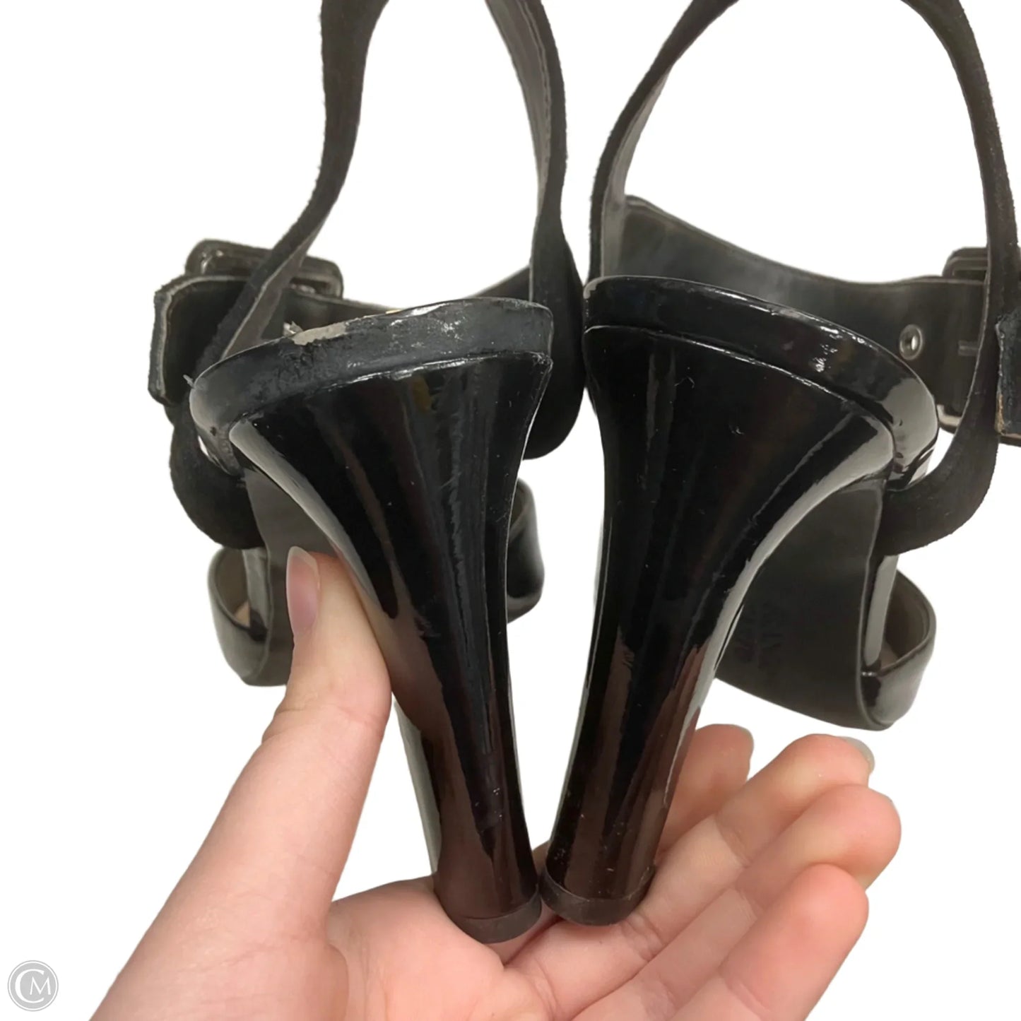 Shoes Heels Stiletto By Franco Sarto In Black, Size: 8