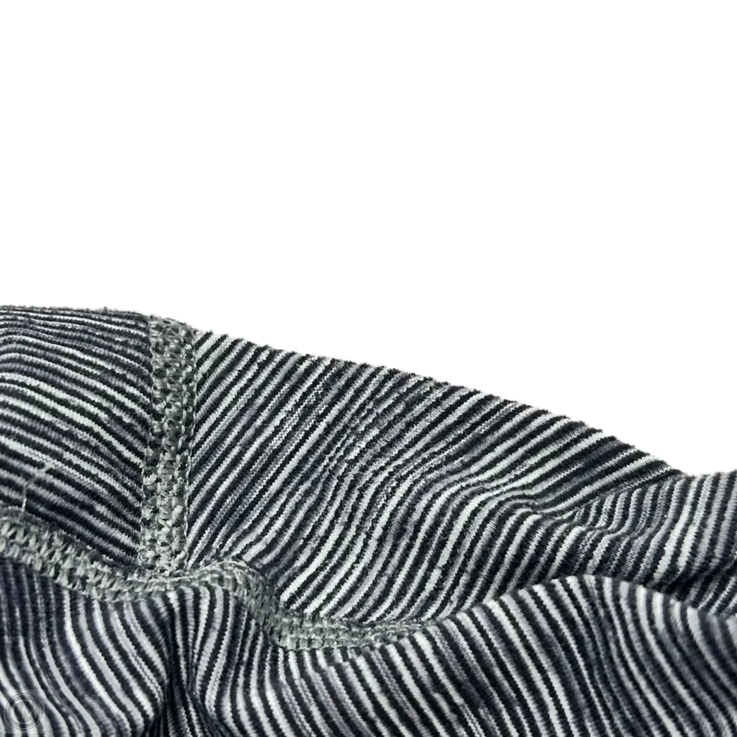 Athletic Leggings Capris By Lululemon In Blue & Grey, Size: M