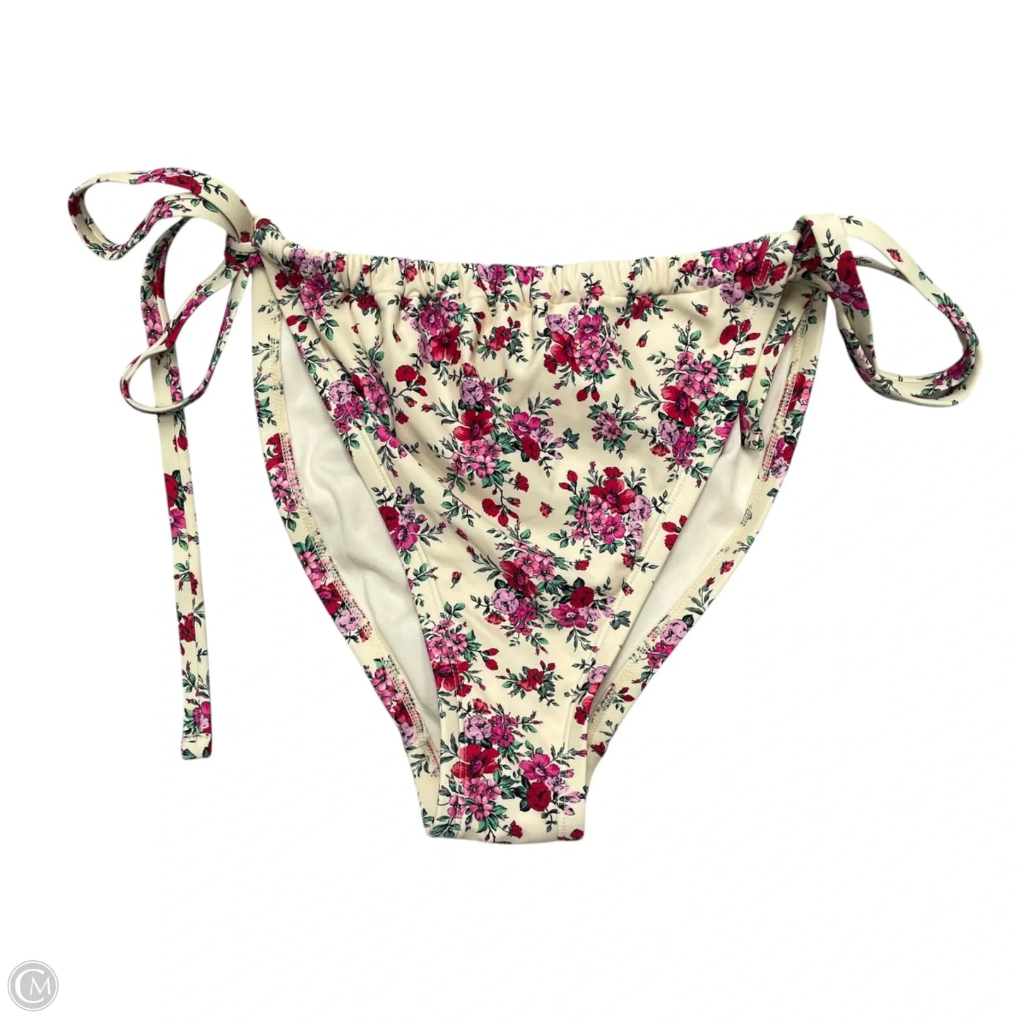 Swimsuit Top By Wild Fable In Floral Print, Size: L