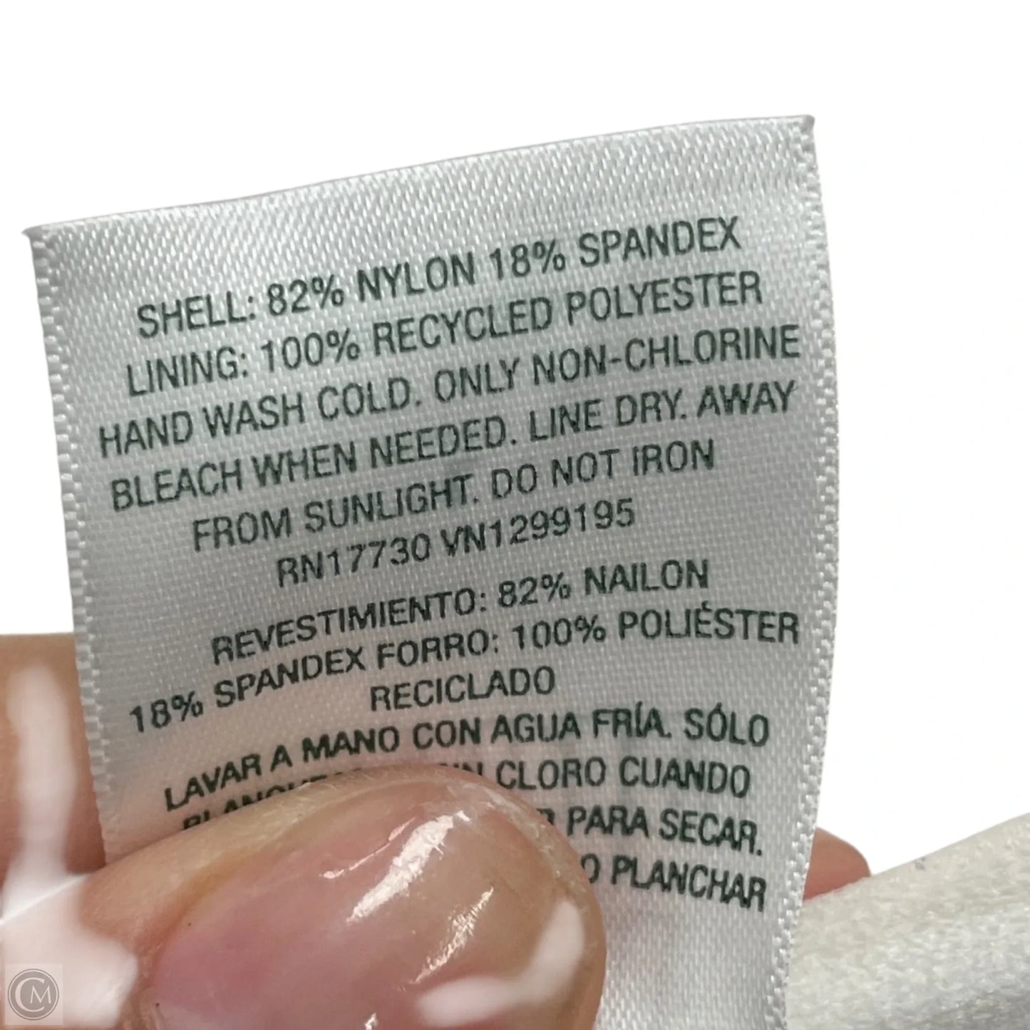 Swimsuit Top By Wild Fable In Floral Print, Size: L