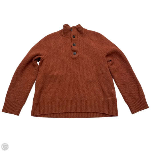 Sweatshirt Collar By Banana Republic In Orange, Size: Xl