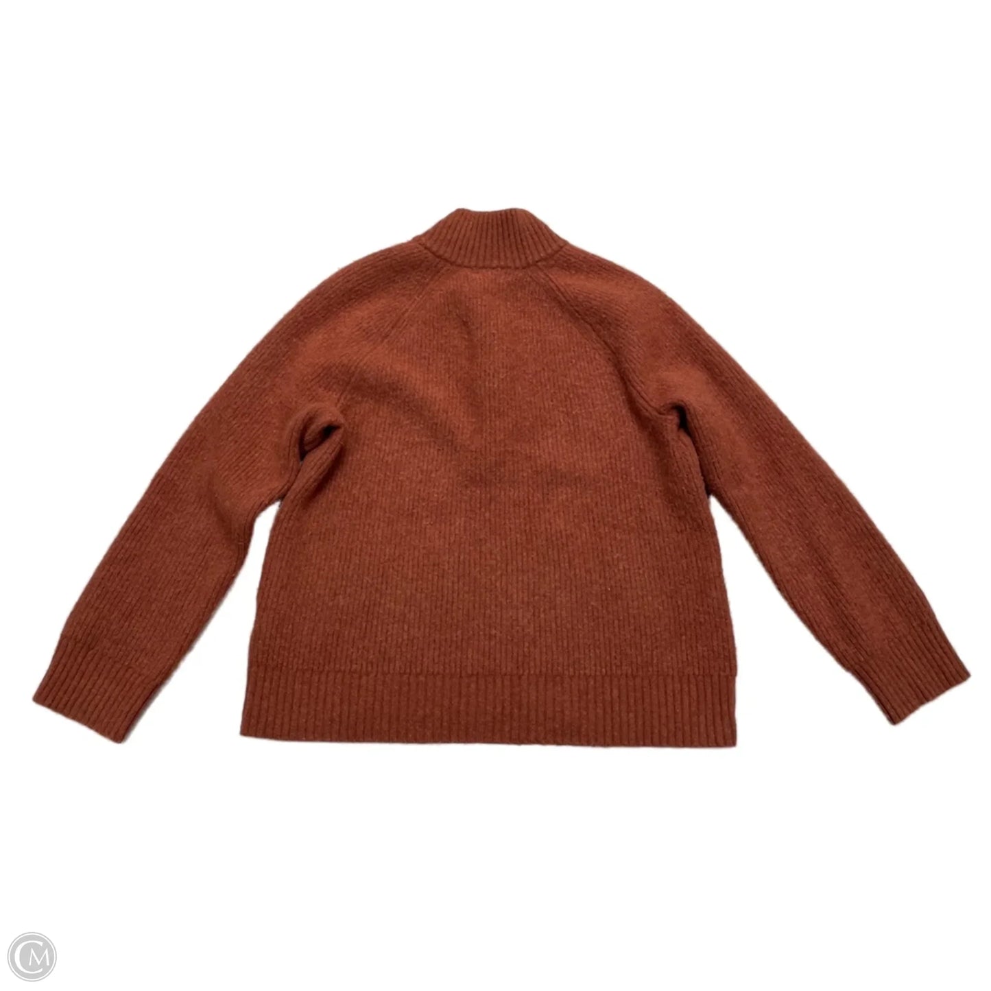 Sweatshirt Collar By Banana Republic In Orange, Size: Xl