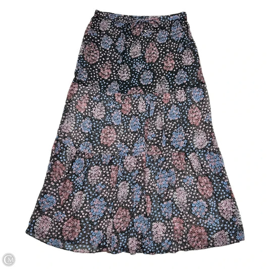 Skirt Maxi By Maeve In Blue & Purple, Size: M