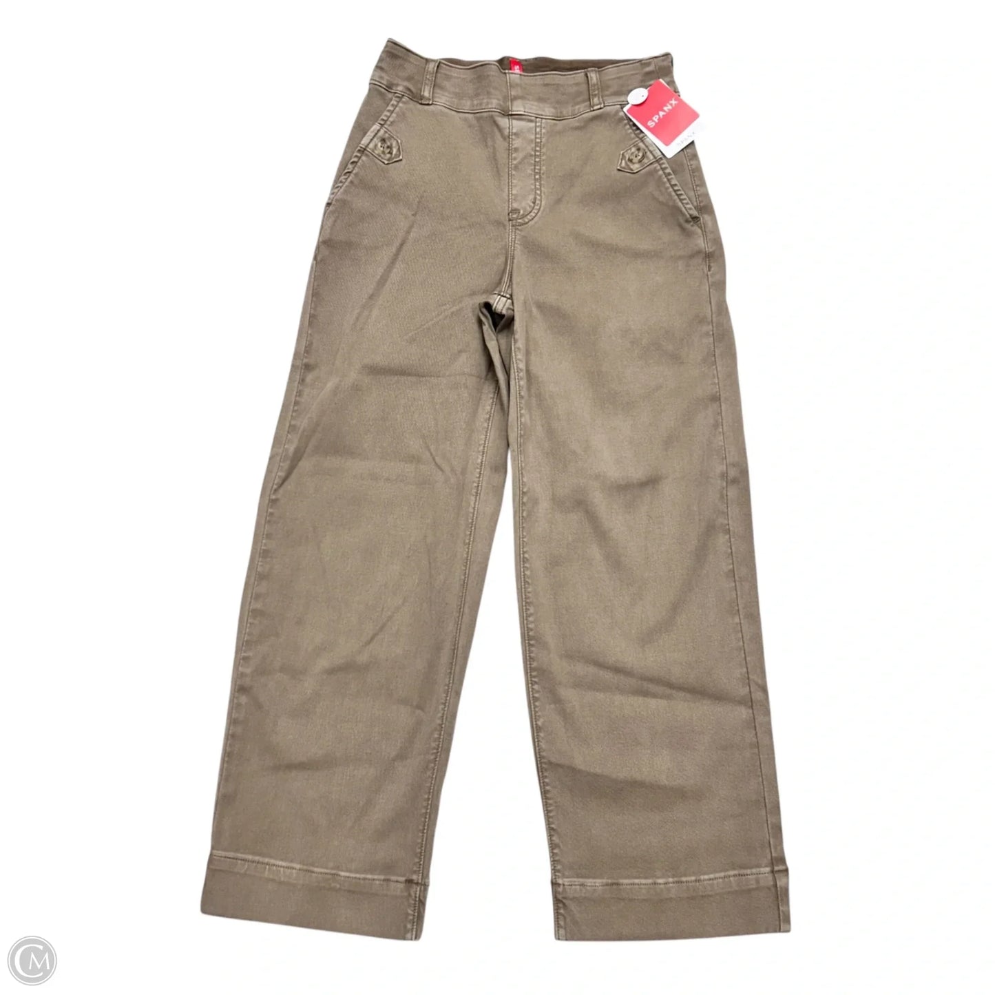 Pants Wide Leg By Spanx In Brown, Size: Xsp