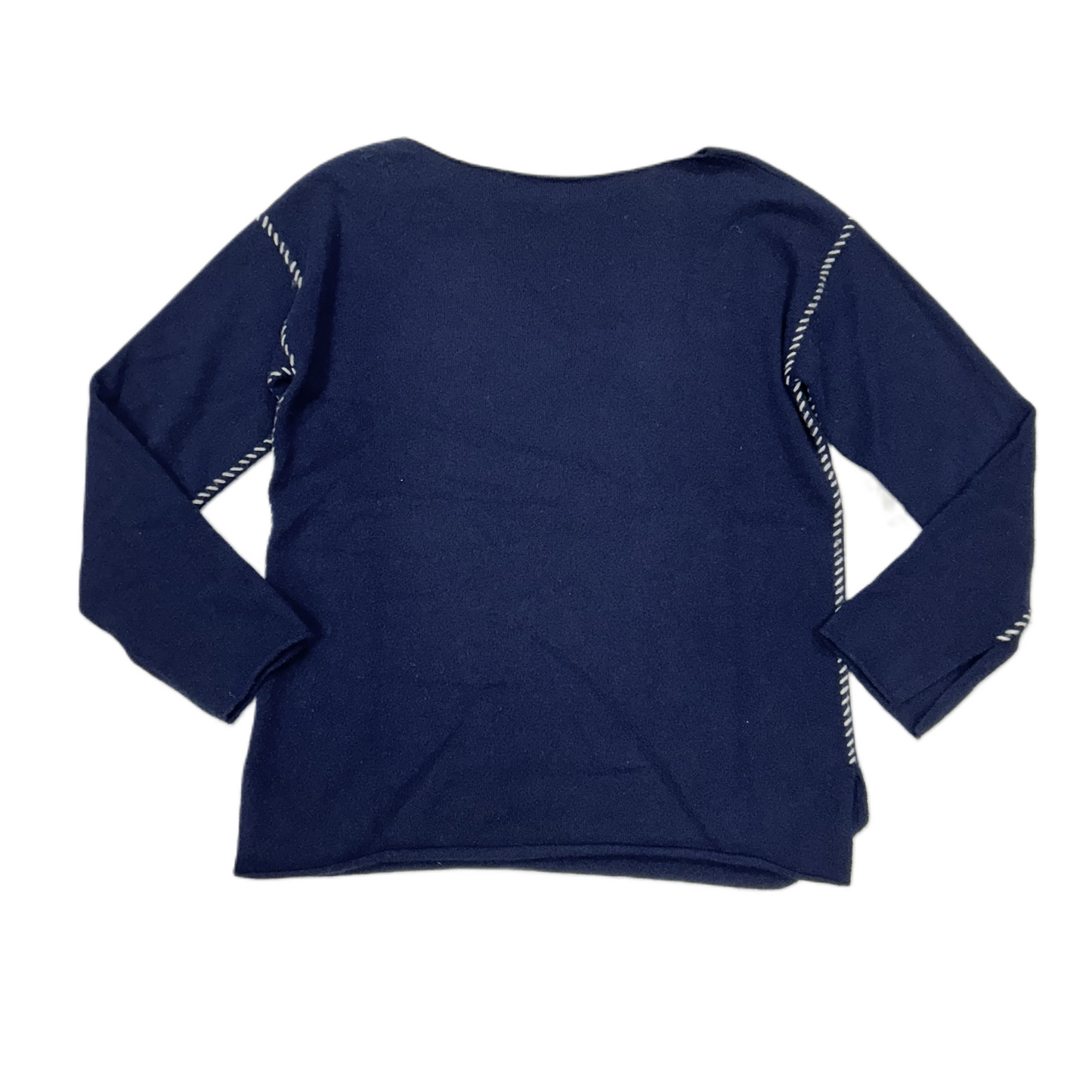 Sweater Cashmere By Johnny Was In Navy, Size: S