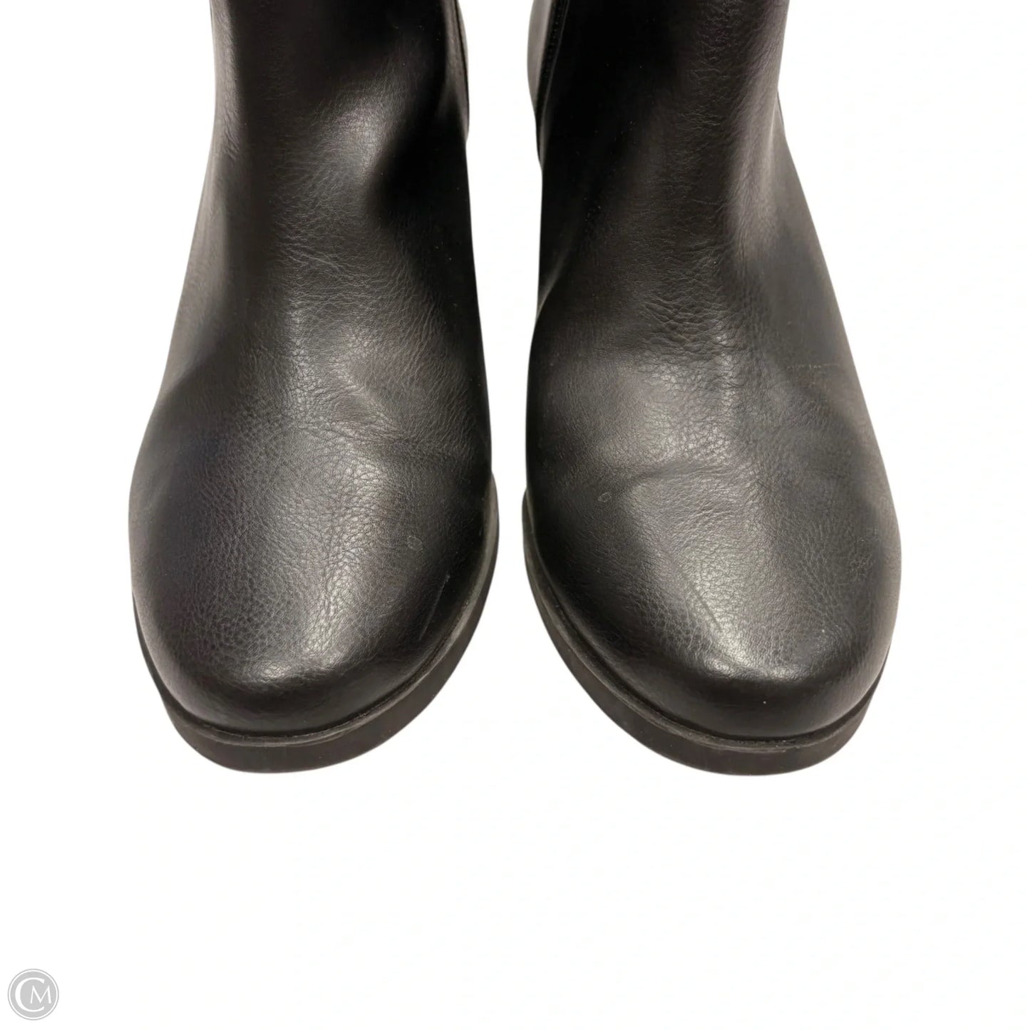 Boots Ankle Heels By Anne Klein In Black, Size: 8.5