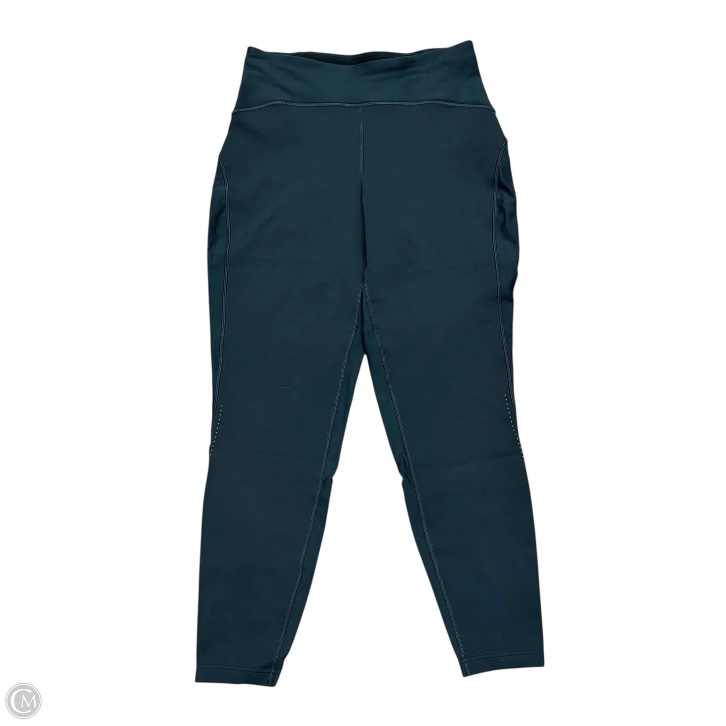 Athletic Leggings By Lululemon In Teal, Size: M
