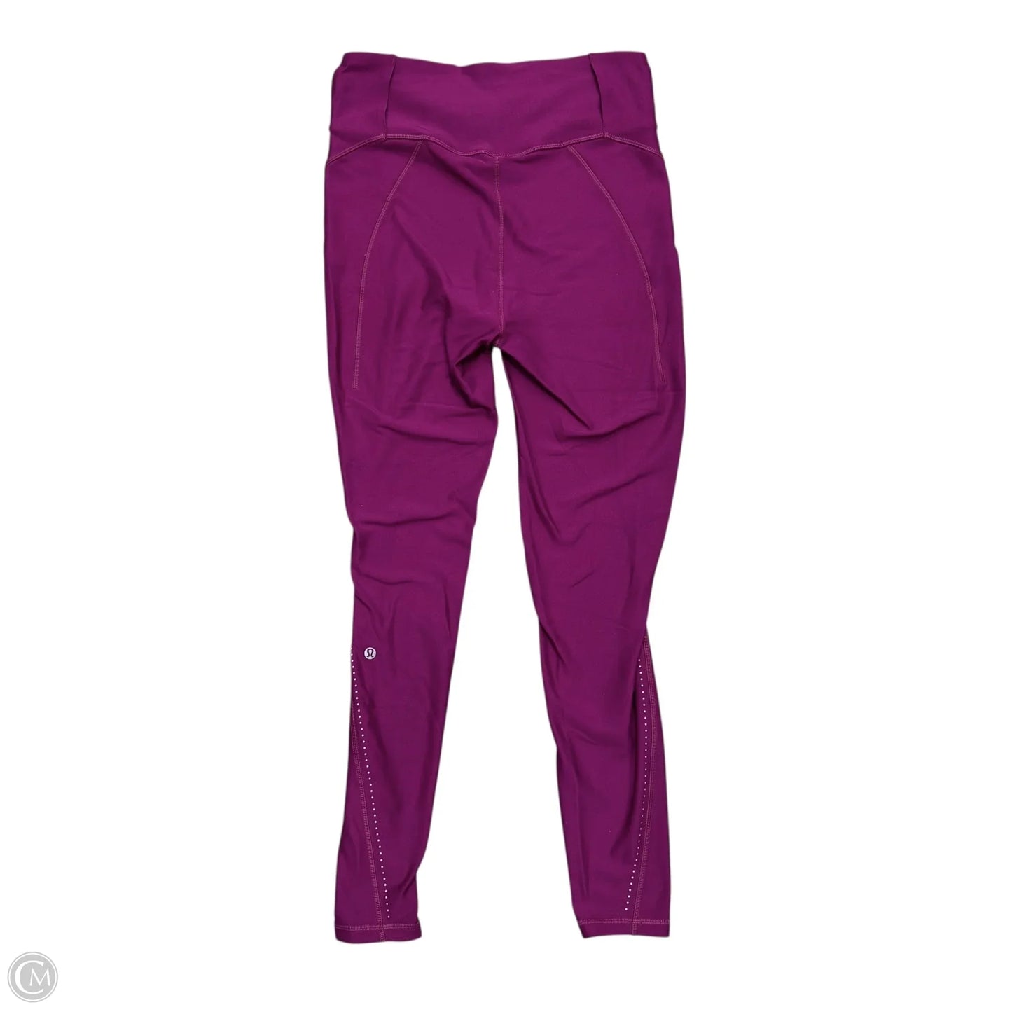 Athletic Leggings By Lululemon In Purple, Size: M