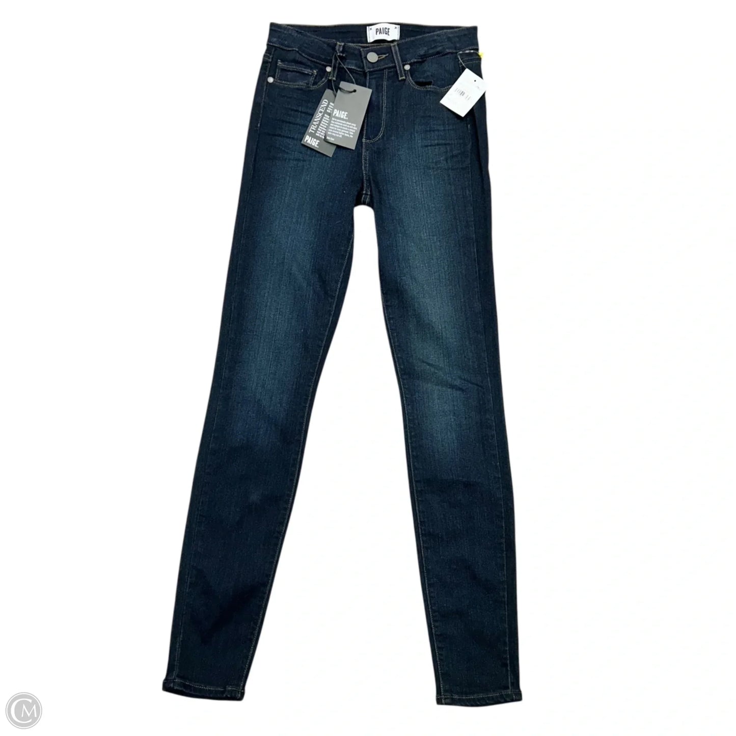 Jeans Skinny By Paige In Blue Denim, Size: 2
