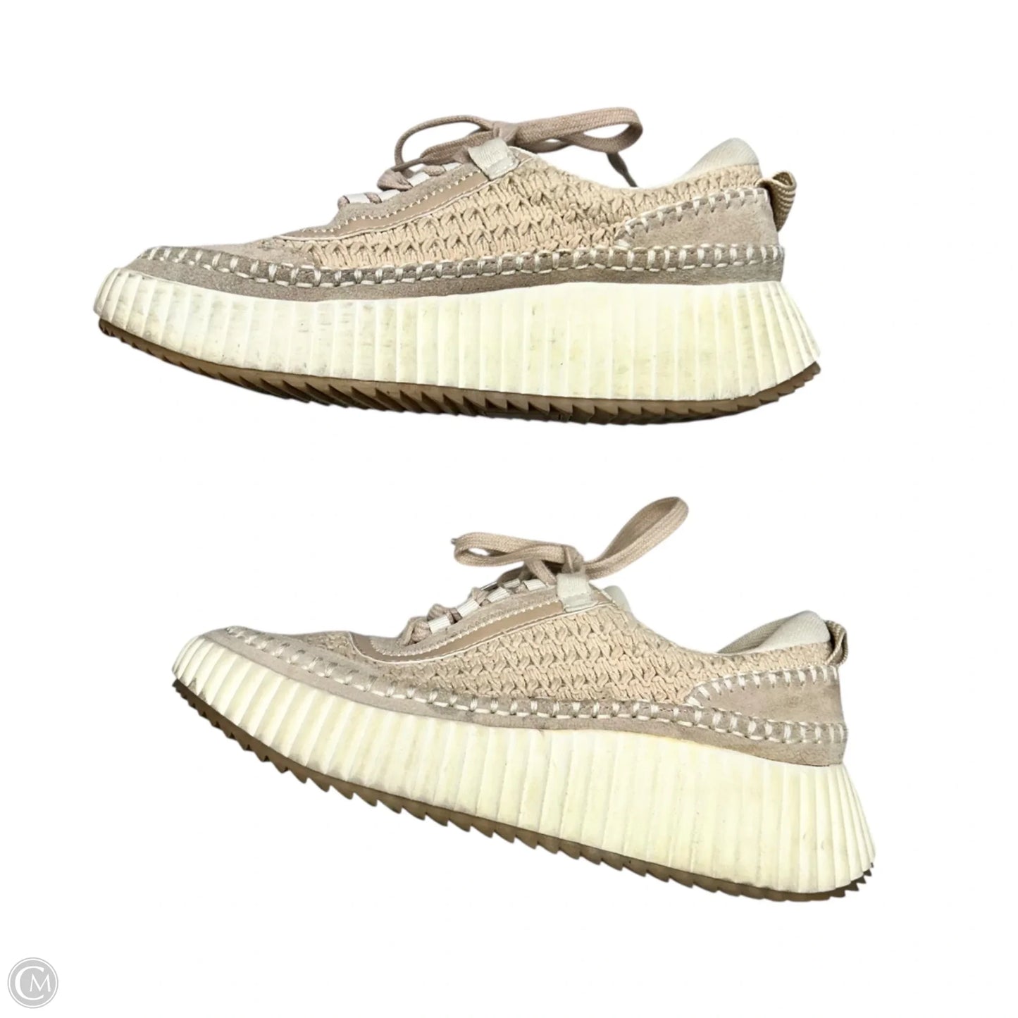 Shoes Sneakers By Dolce Vita In Cream & White, Size: 7