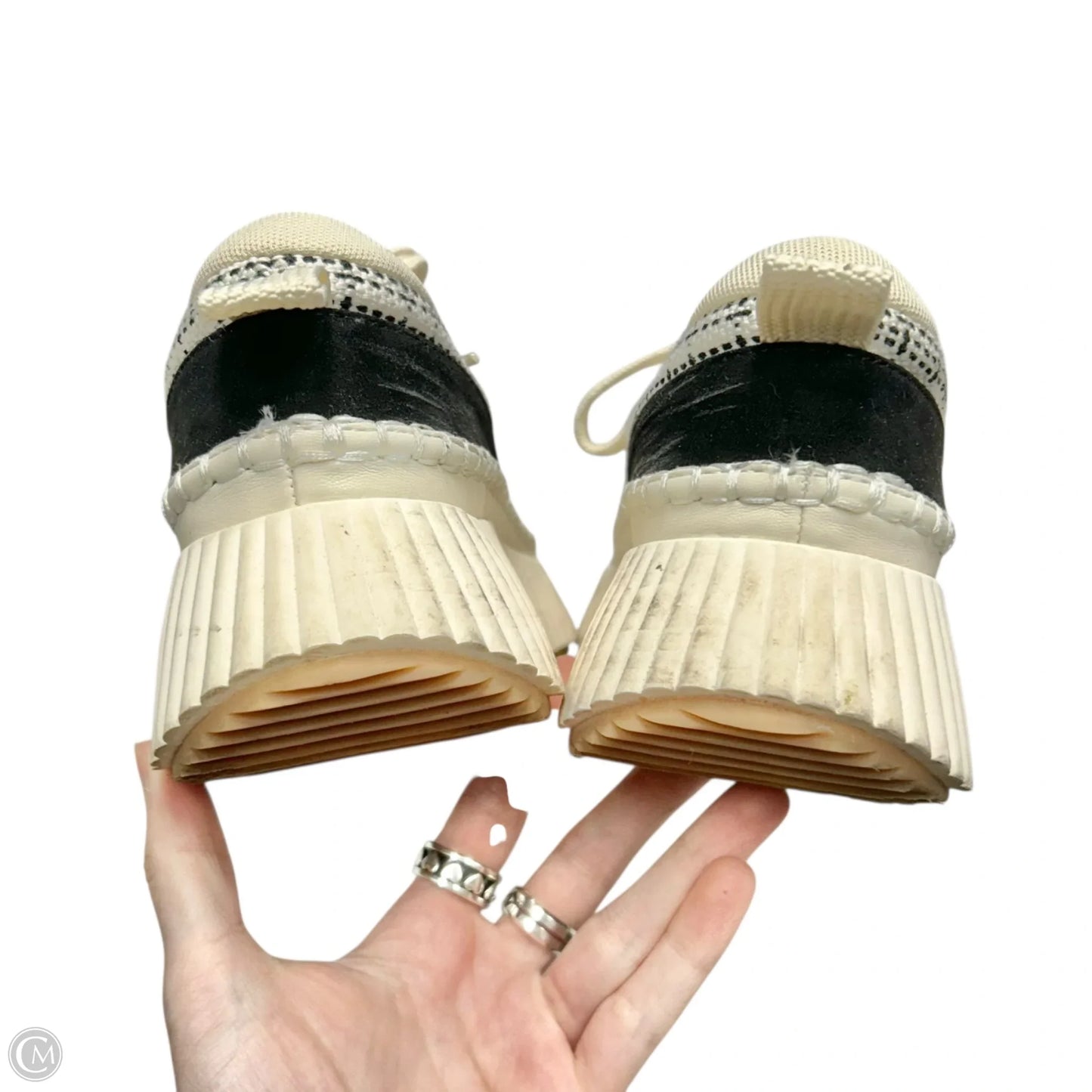 Shoes Sneakers By Dolce Vita In Blue & White, Size: 7