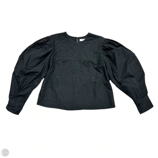 Top Long Sleeve Designer By Isabel Marant In Black, Size: M