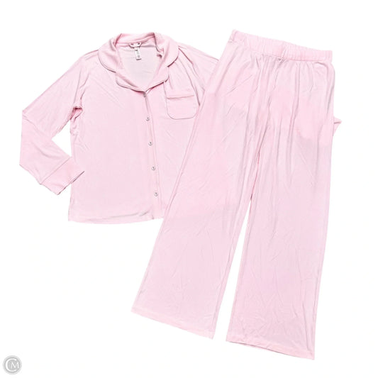 Pajamas 2pc By Skims In Pink, Size: M