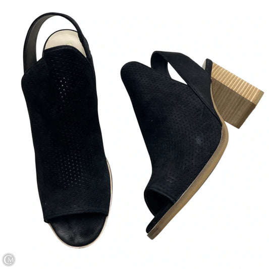 Sandals Heels Block By Cole-haan In Black, Size: 8