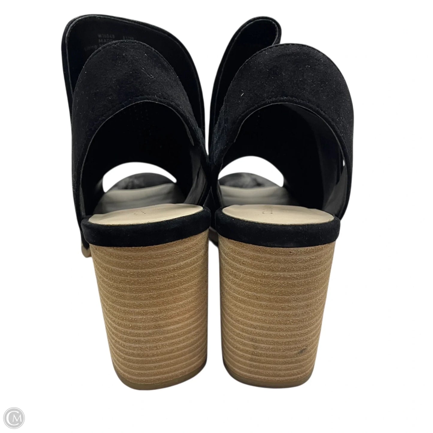 Sandals Heels Block By Cole-haan In Black, Size: 8