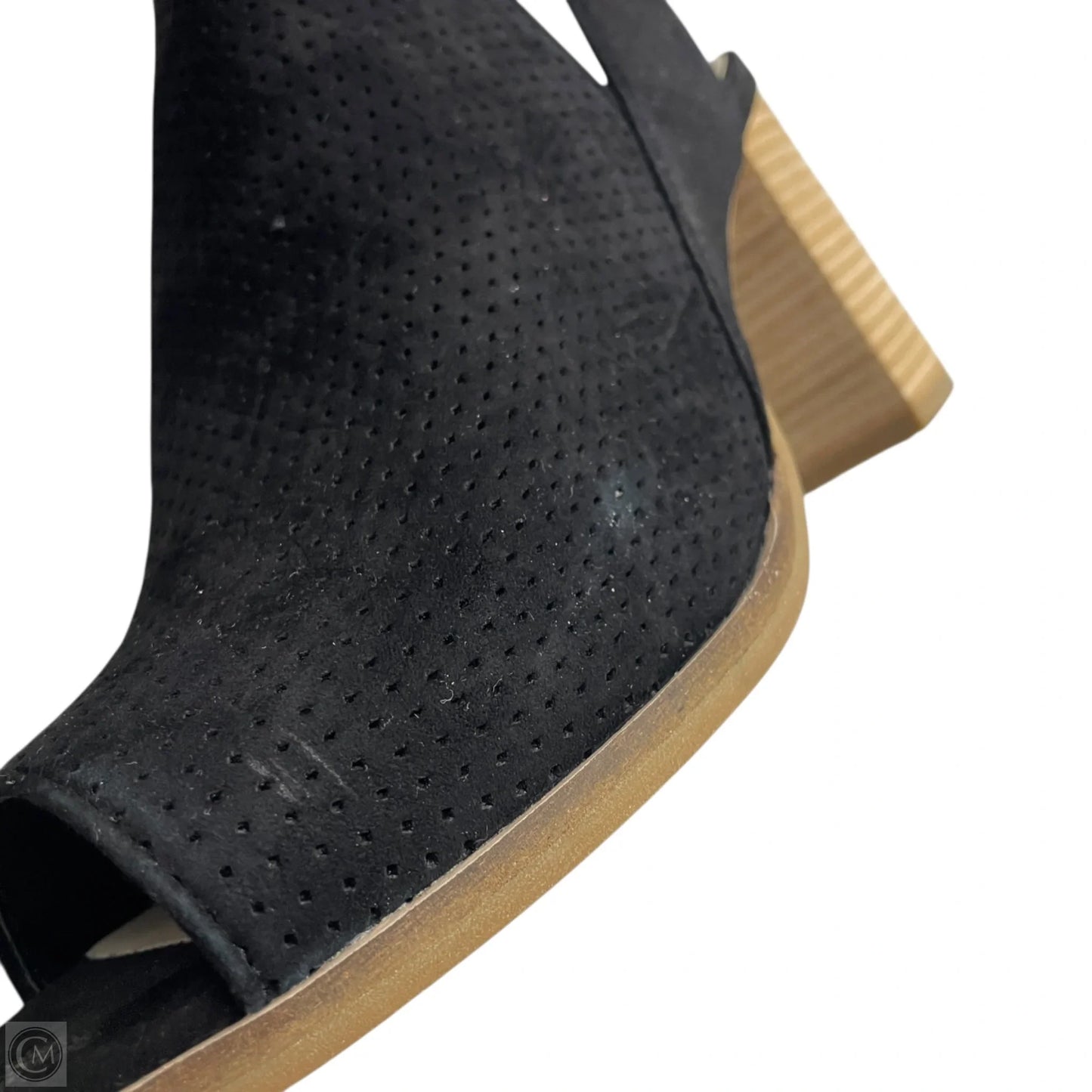 Sandals Heels Block By Cole-haan In Black, Size: 8