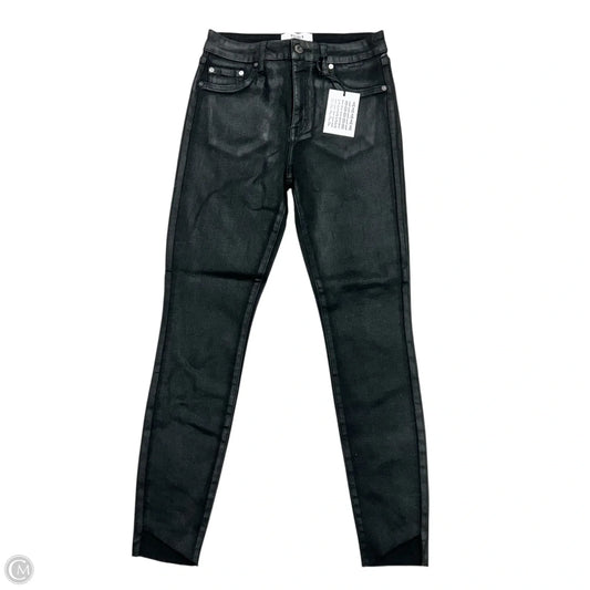 Jeans Skinny By Pistola In Black Denim, Size: 6