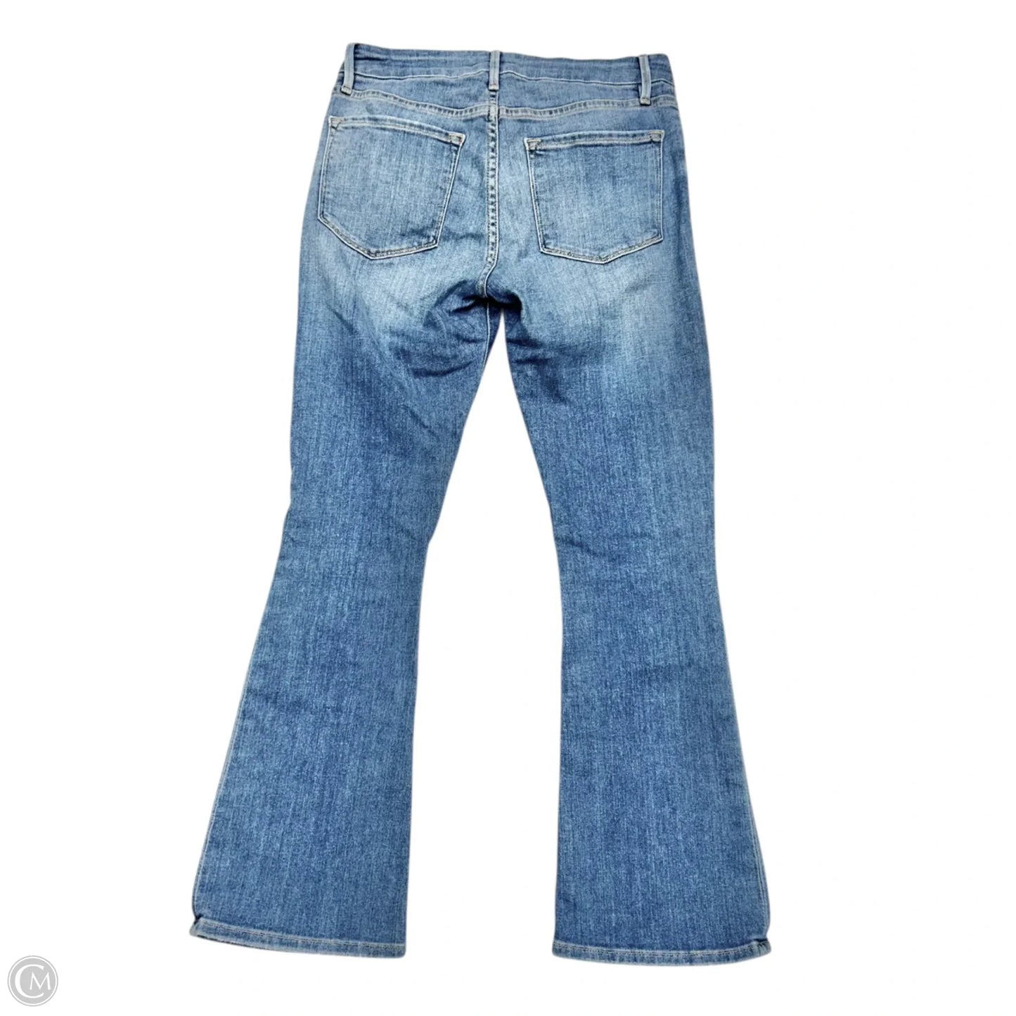 Jeans Boot Cut By Frame In Blue Denim, Size: 2