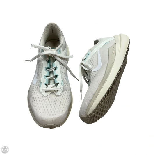 Shoes Athletic By Nike In White, Size: 9