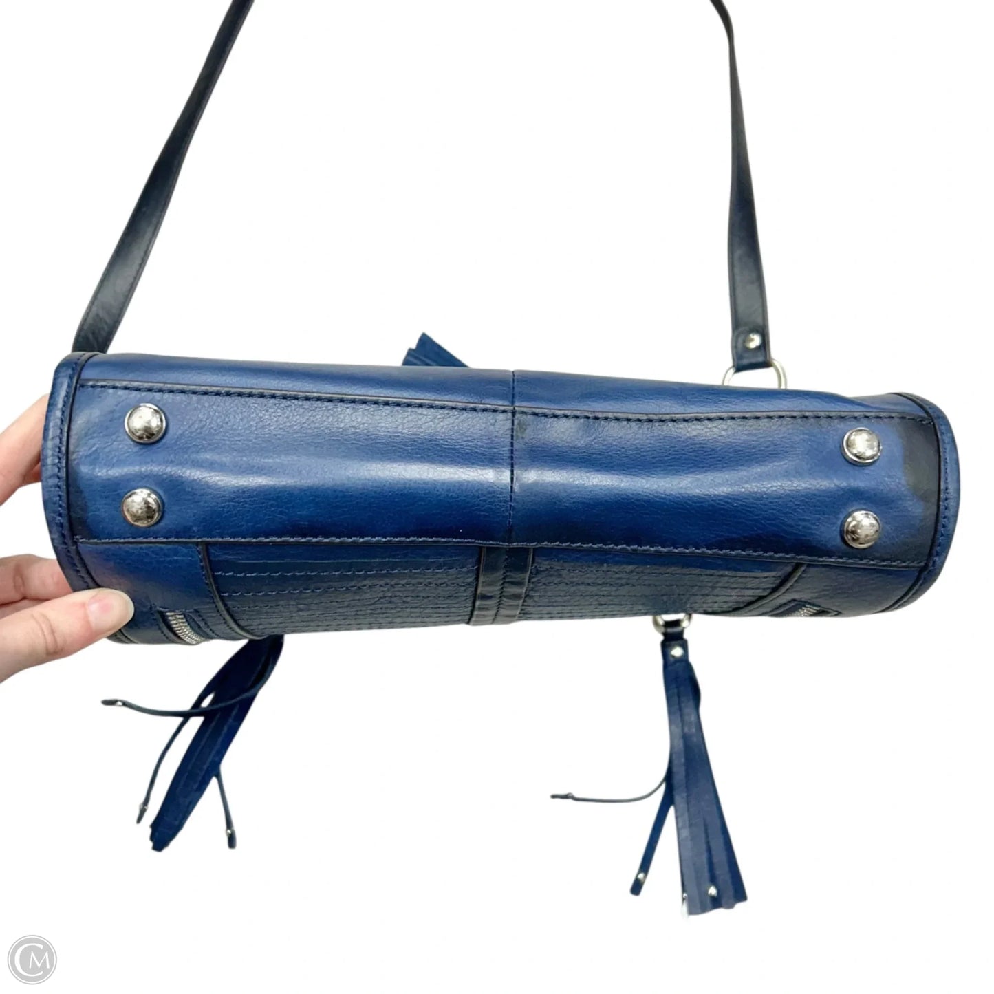 Crossbody Leather By B. Makowsky, Size: Medium