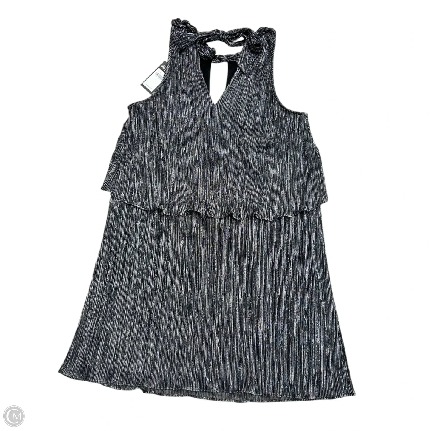 Dress Party Short By Ella Moss In Black & Silver, Size: M