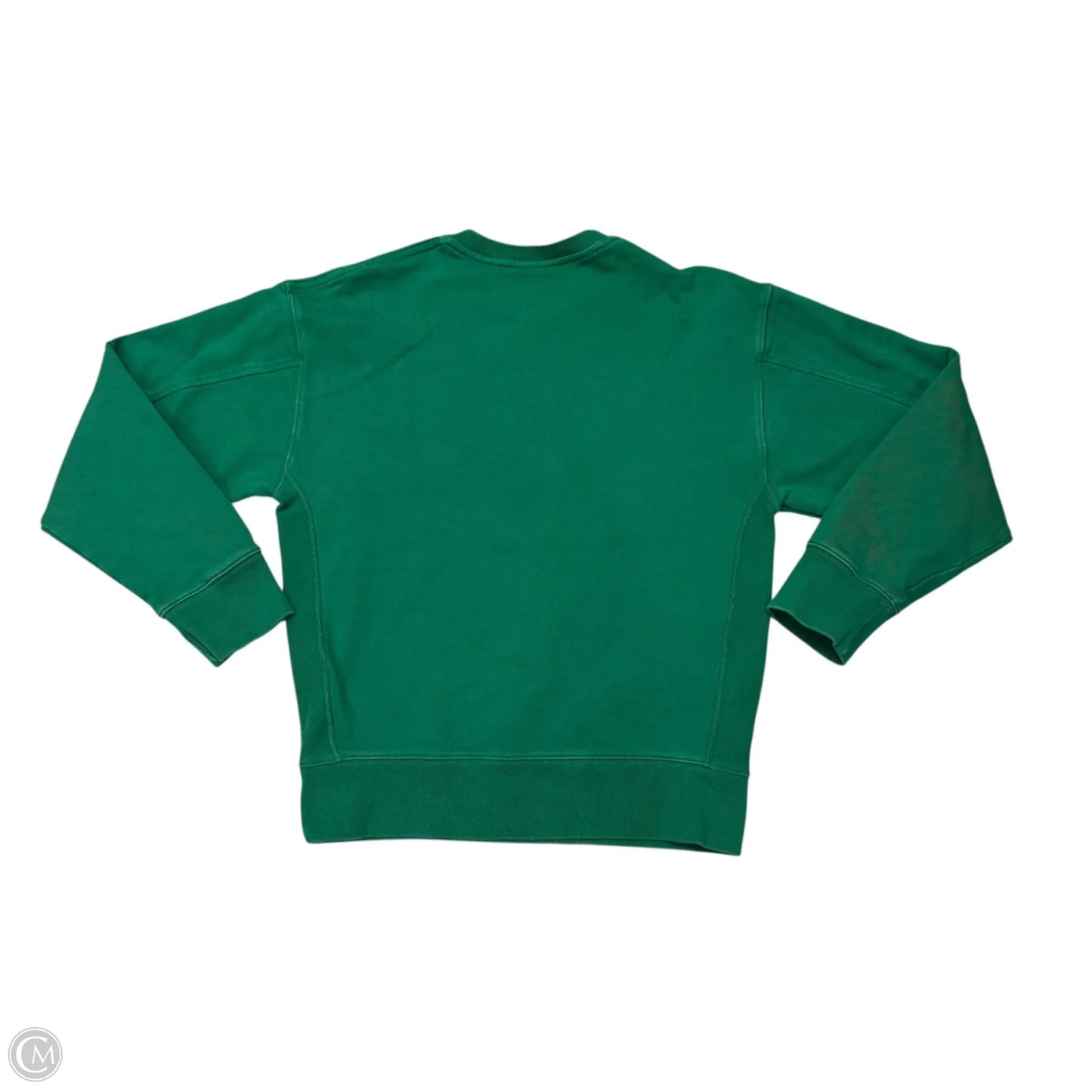 Athletic Sweatshirt Crewneck By Nike In Green, Size: S