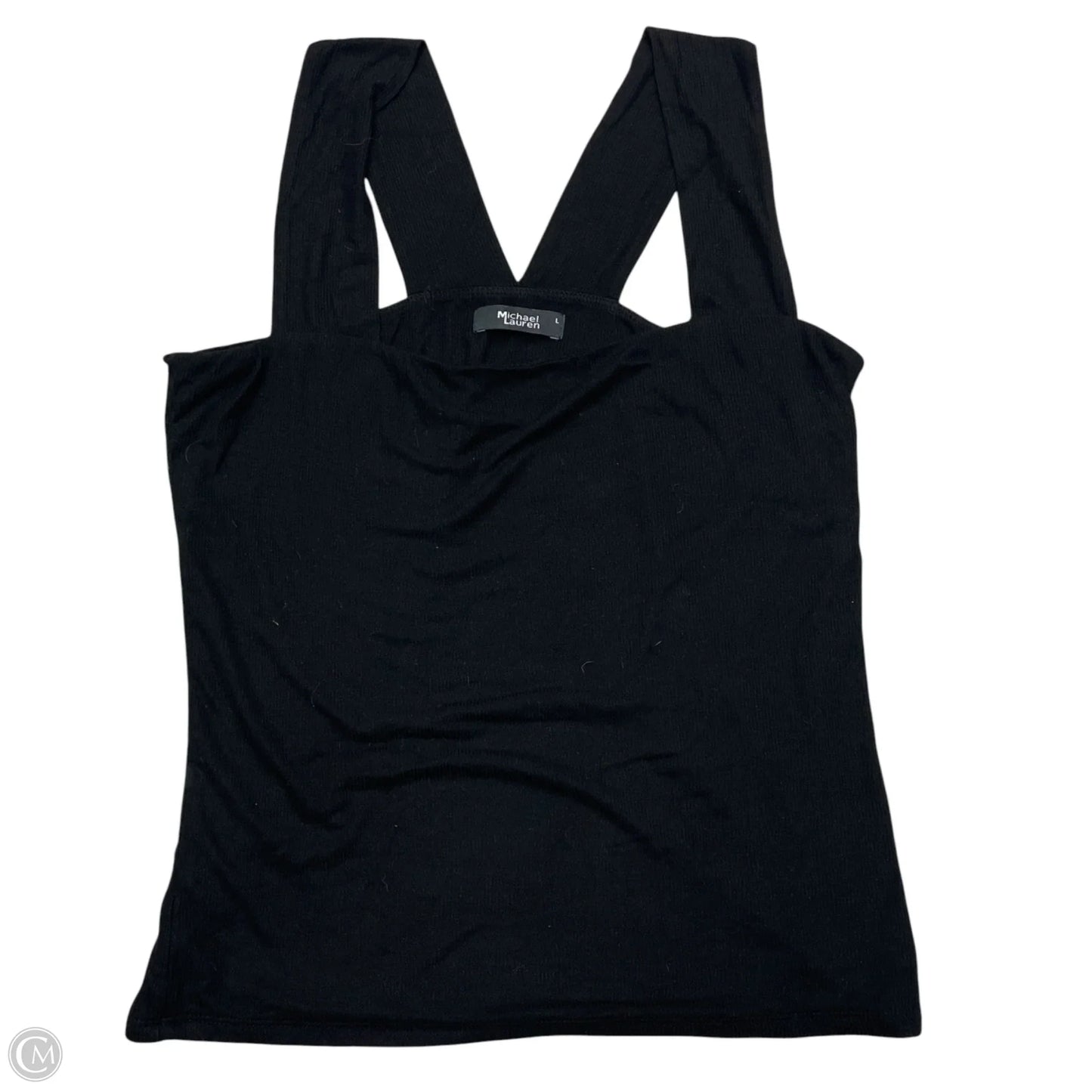 Tank Top By Michael Lauren In Black, Size: L