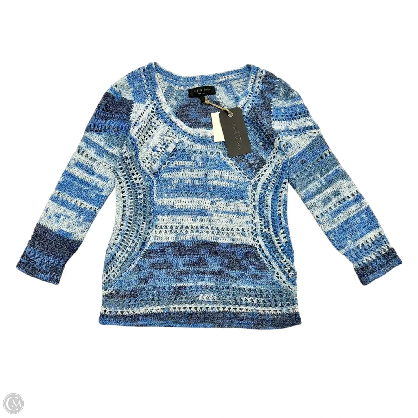 Sweater By Rag And Bone In Blue, Size: S