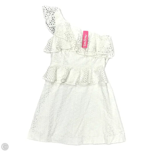 Dress Designer By Lilly Pulitzer In White, Size: M