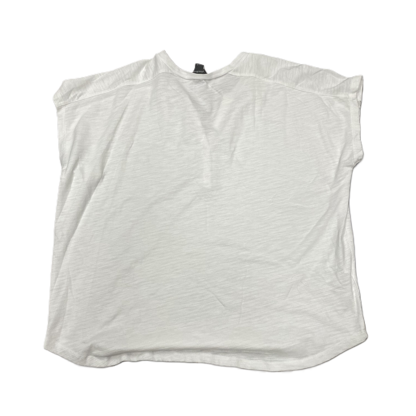 Top Short Sleeve Basic By Eddie Bauer In White, Size: L