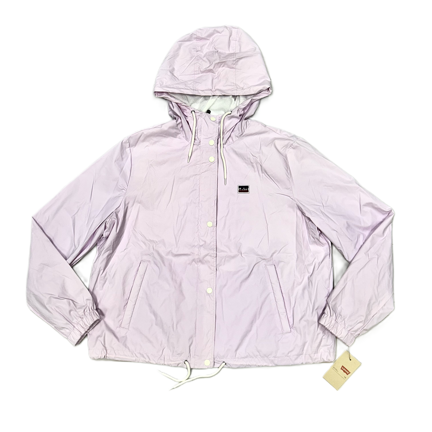 Jacket Windbreaker By Levis In Purple, Size: Xl