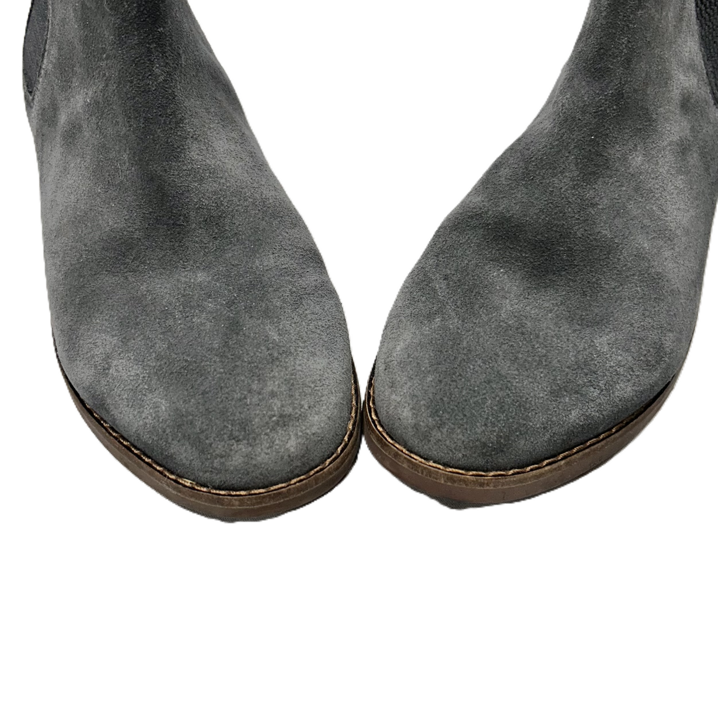 Boots Ankle Flats By Toms In Grey, Size: 6.5