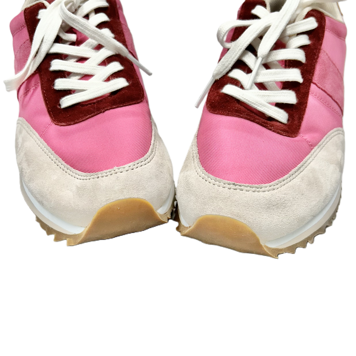 Shoes Sneakers By J. Crew In Pink & Red, Size: 8