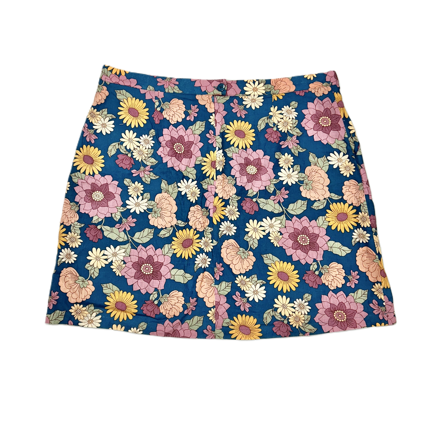 Skirt Mini & Short By Modcloth In Floral Print, Size: 26