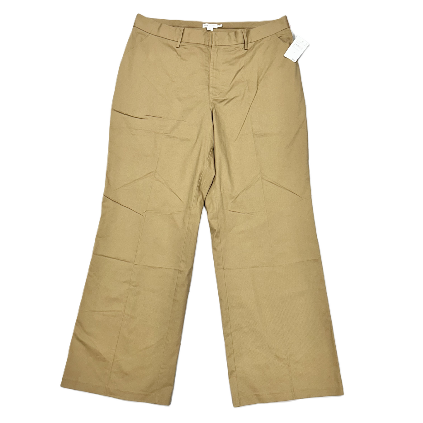 Pants Wide Leg By Good American In Tan, Size: 18