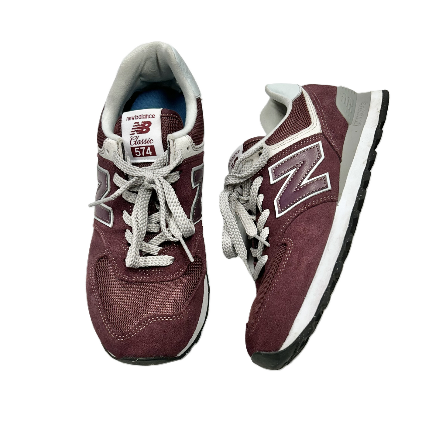 Shoes Sneakers By New Balance In Maroon, Size: 9