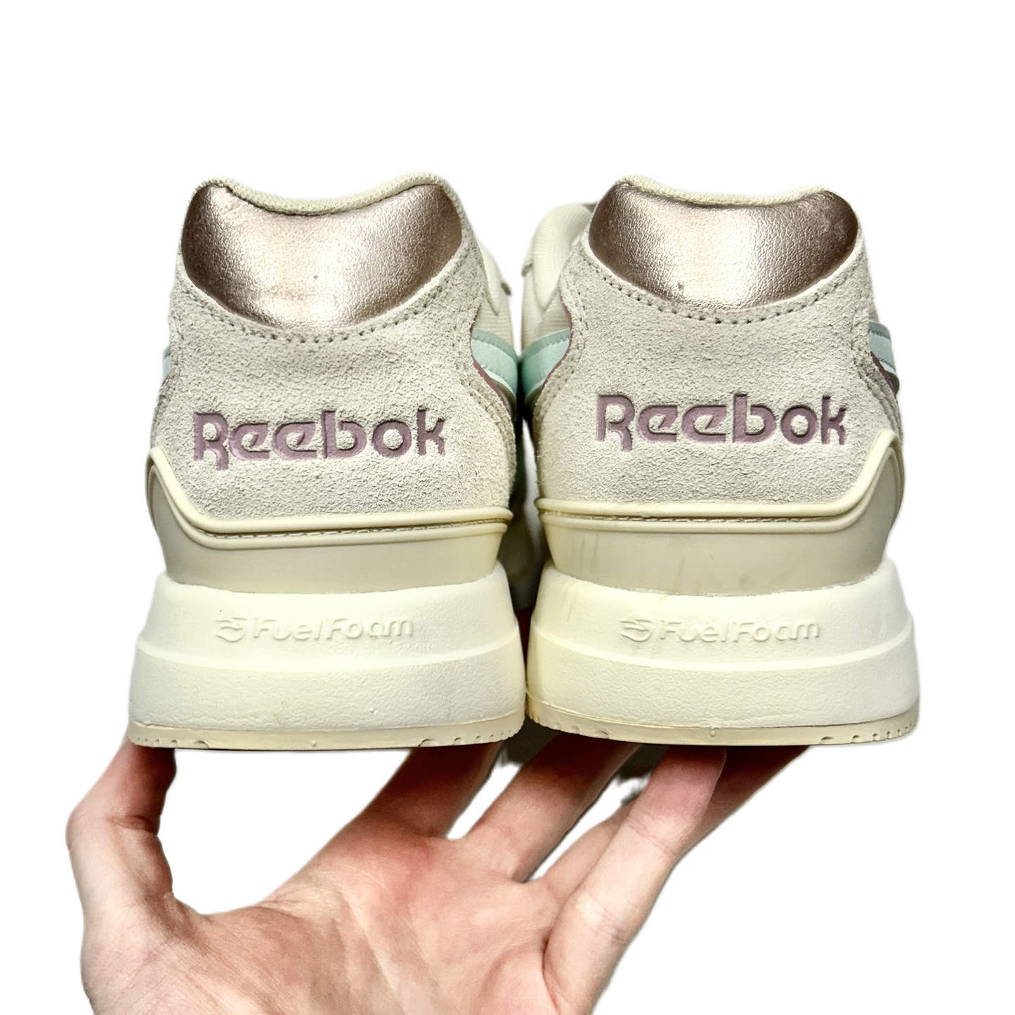 Shoes Sneakers By Reebok In Grey, Size: 9.5