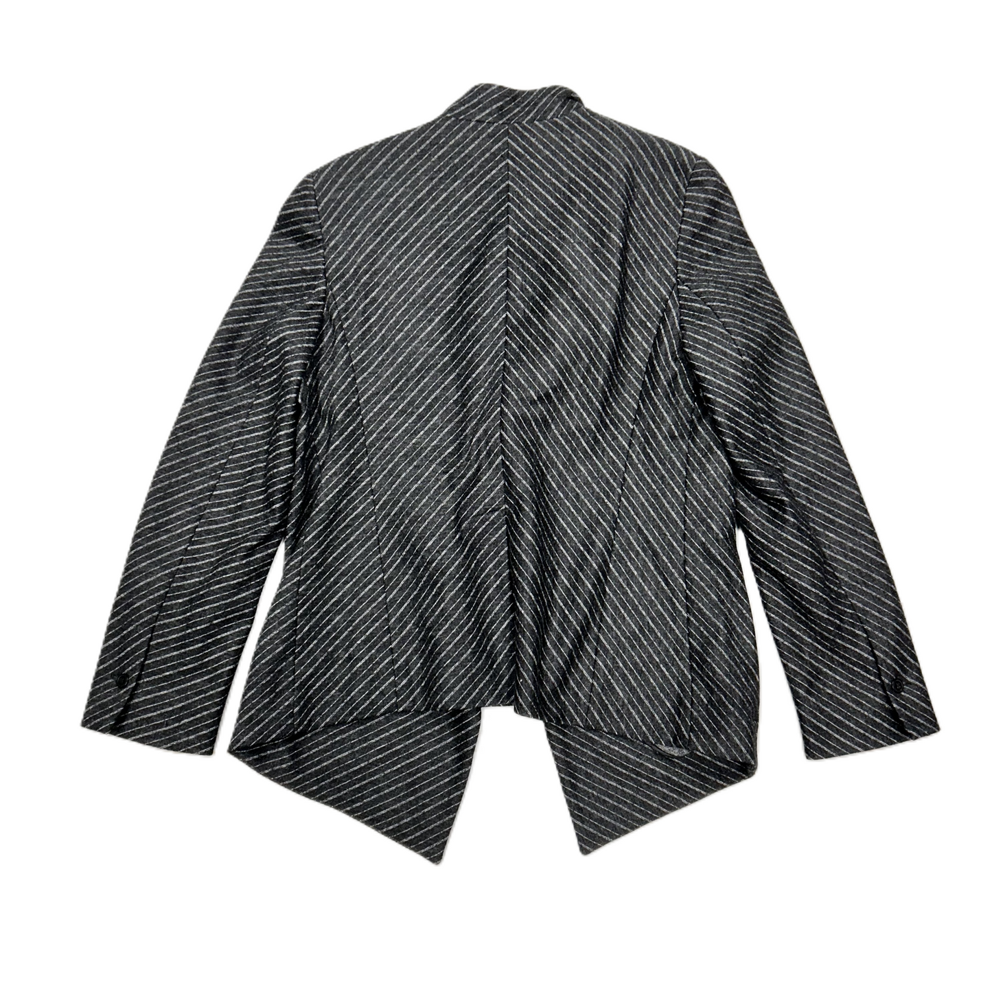 Blazer By M. M. Lafleur In Grey & White, Size: L